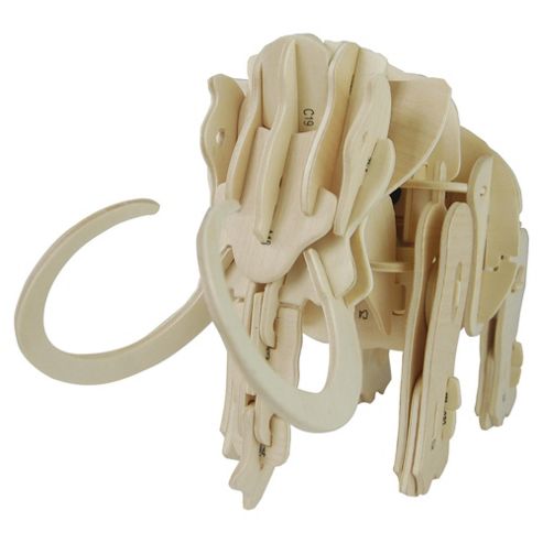 Image of Robotic Mammoth Wooden Craft Kit