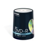 TDK DVD-R 4.7GB 16X 100 Tub