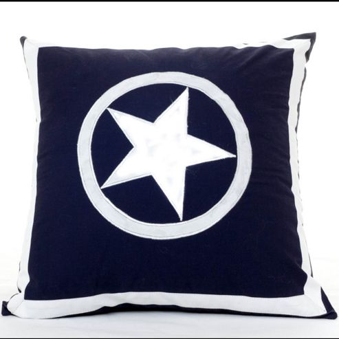 Image of Navy Stars Children's Cushion