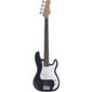 Rocket P300-BK Standard P Bass Guitar - Black