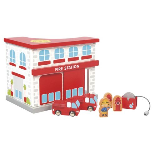Image of Carousel Wooden Fire Station