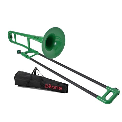 Image of Pbone Plastic Trombone - Green