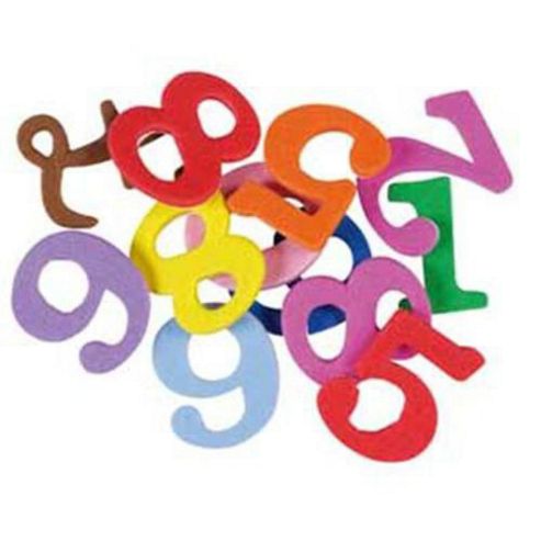 Image of Funky Foam S/a Pk Ast Number
