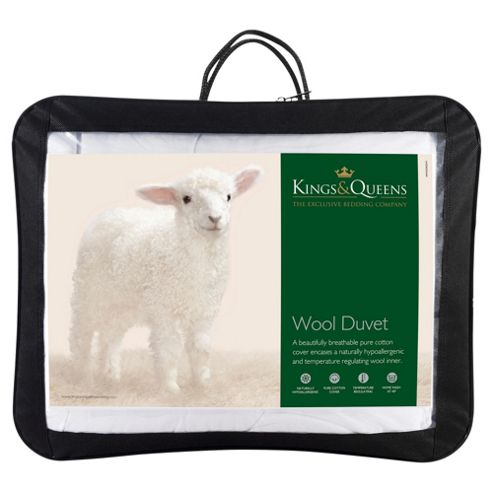 Image of Kings & Queens 100% Wool Blend Duvet Single 600gsm