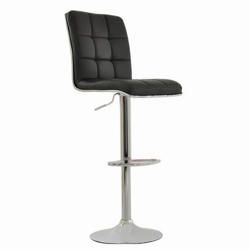 Image of Atlanta Brown Faux Leather Bar Stool