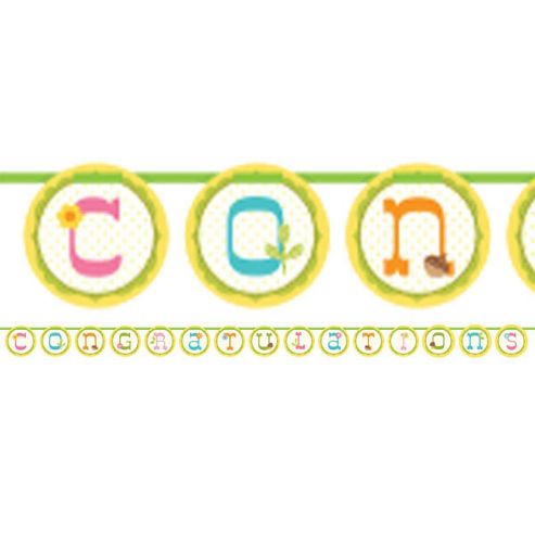 Image of Happi Tree Ribbon Circle Banner - 5.5ft (each)