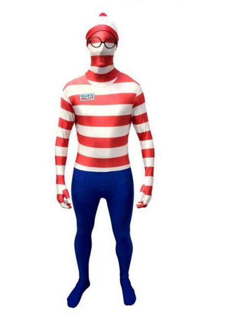 Image of Where's Wally Morphsuit Extra Large