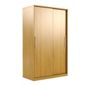 Urbane Designs Prague 2 Door Sliding Wardrobe - Oak