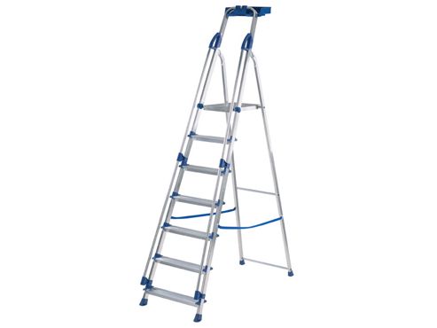 Image of Abru 10507 Blue Seal Stepladder 7 Tread