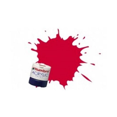 Image of Humbrol Paint No 238 Arrow Red - Gloss - 12ml Acrylic