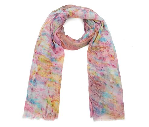 Image of Pastel Watercolour Light Summer Scarf