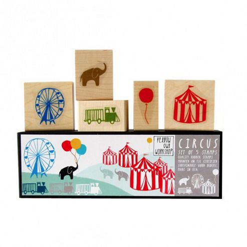 Image of Yellow Owl Workshop Stamp Set - Circus