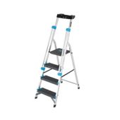 Professional 4 Tread Platform Step Ladder (Handrail & Tool tray)