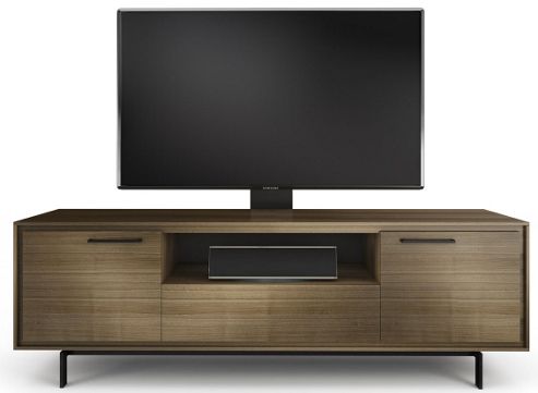 Image of Bdi Signal 8329 Natural Walnut Tv Cabinet