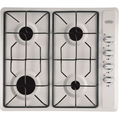Image of Belling Ghu60ge Mk2 60cm Gas Hob - White