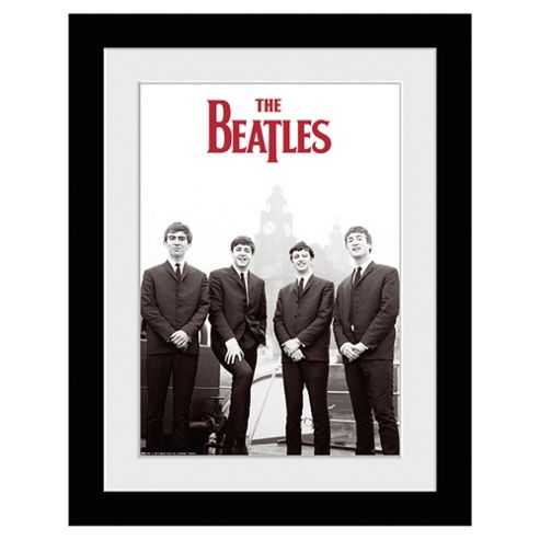 Image of The Beatles Boat Framed Print, 30x40cm