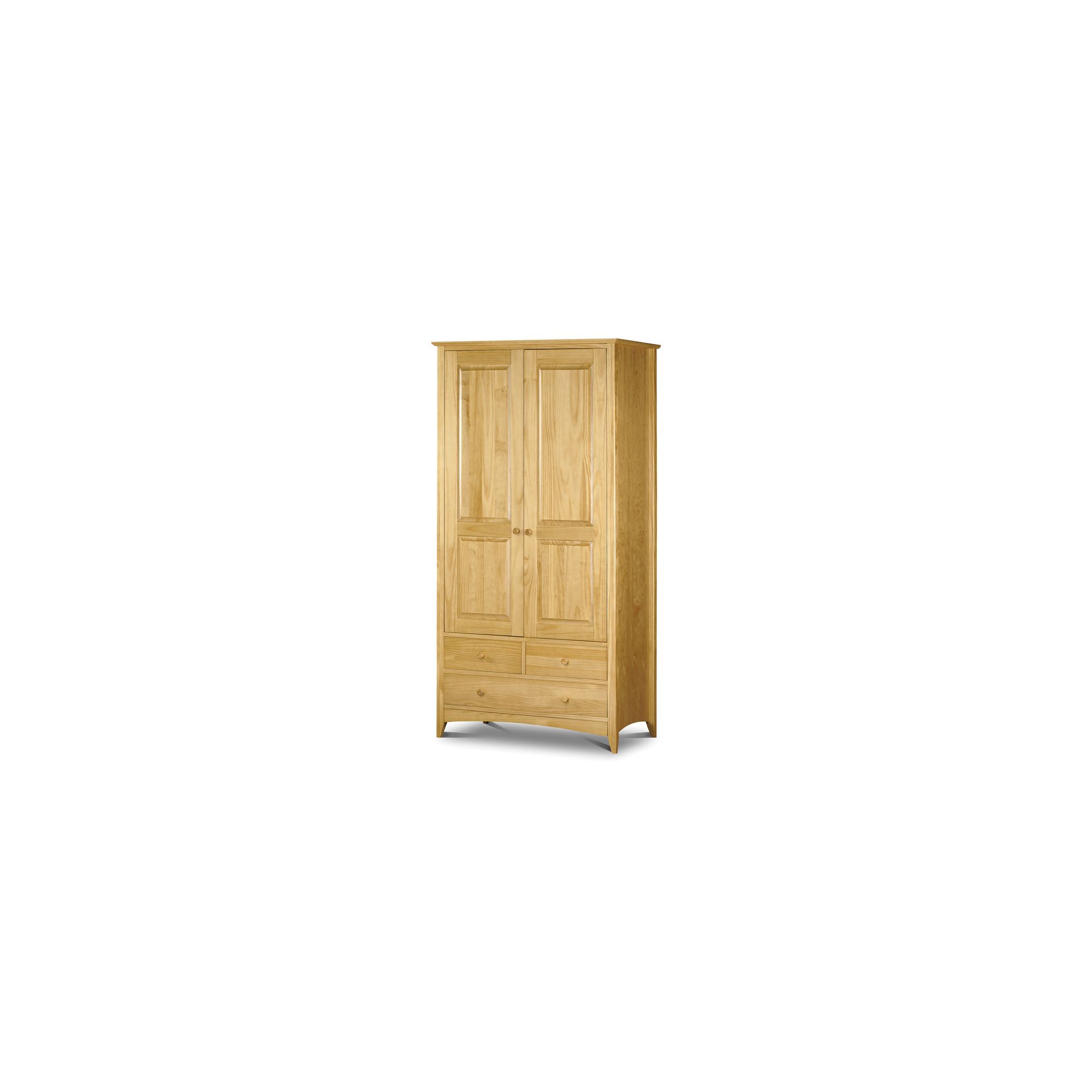 Julian Bowen Kendal Combination Wardrobe in Solid Pine at Tesco Direct