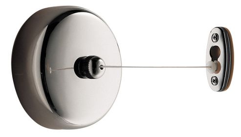 Image of Gedy Hotellerie Retractable Clothes Line In Polished