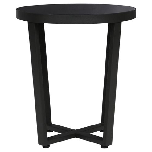 Image of Lantau Round Side Table Black