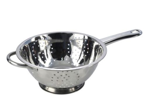 Image of Pendefd Ss108 Deep Colander Long Hndl.s/s 23cm