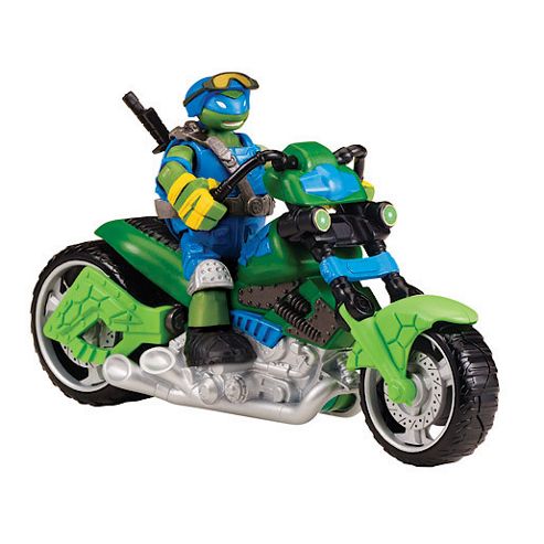 Image of Teenage Mutant Ninja Turtles Mutations Vehicle And Leonardo Figure
