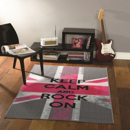 Image of Matrix Themes Rock On Multi 100x160 Nylon Rug