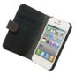 Tortoise™ Genuine Leather Folio Case iPhone 4/4S Black