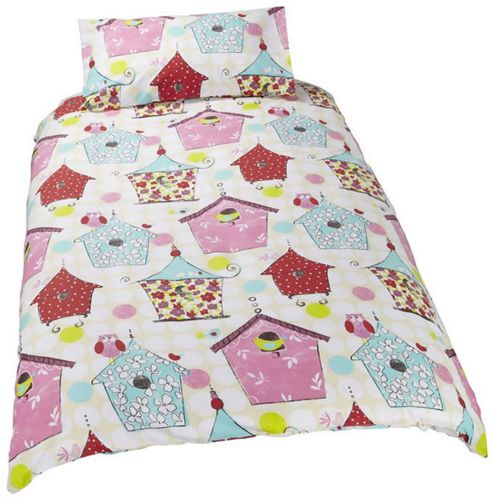 Image of Birdhouse Brights, Double Duvet