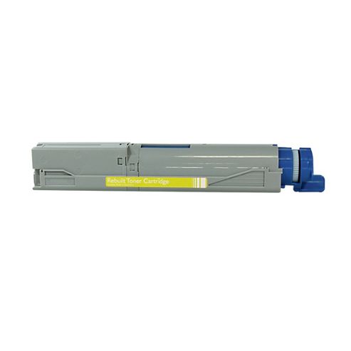 Image of Oki Toner Cartridge For C3520/3530/mc350 Desktop Colour Printers (yellow)