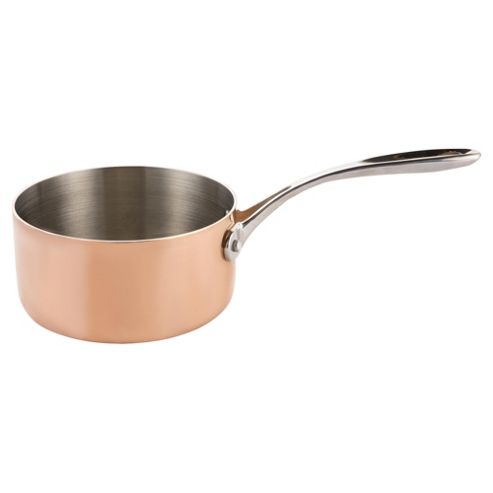 Image of Professional Go Cook 16cm Tri-ply Copper Saucepan