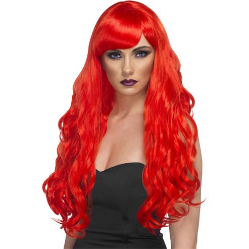 Image of Desire Long Curly Wig - Red