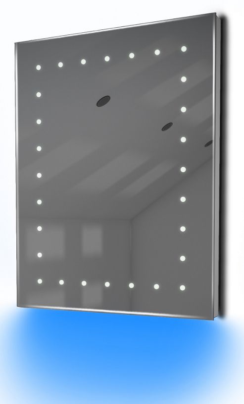 Image of Ambient Ultra-slim Led Bathroom Mirror With Demister Pad & Sensor K162b