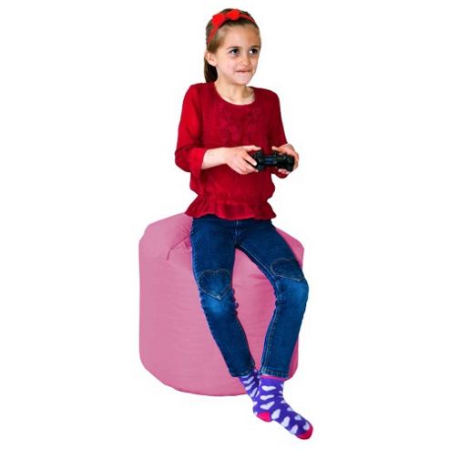 Image of Valufurniture Classic Barrel Pink Bean Bag
