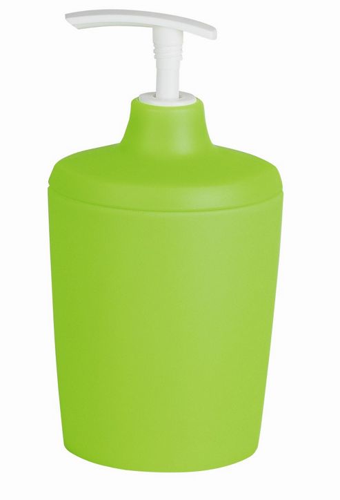 Image of Spirella Lemon-opaque Soap Dispenser - Green
