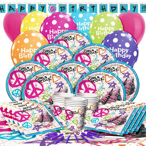 Image of Teen Scribble Party Supplies Teen Scribble Party Pack