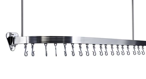 Image of Mainstream By Aqualona Profile Shower Rail Kit - Chrome
