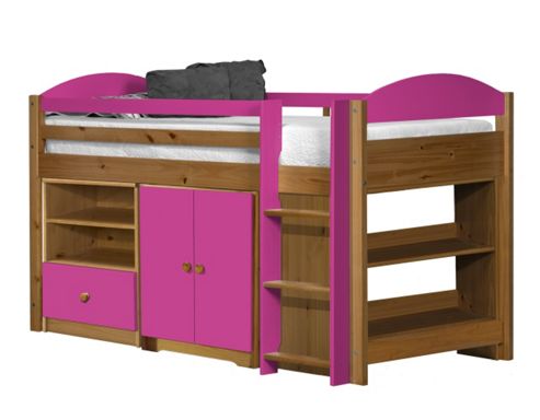 Image of Maximus Mid Sleeper Set 2 Antique With Fuschia Details