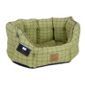 House of Paws Tweed Oval Dog Bed in Green - XX-Large (91.44cm W)