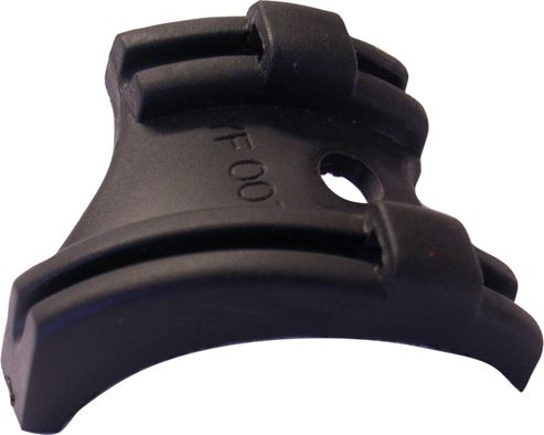 Image of Acor Bottom Bracket Cable Guide. Black, Plastic