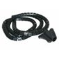Cable Wire Holder Organizer Zip Spiral Tidy Grey 1.5M