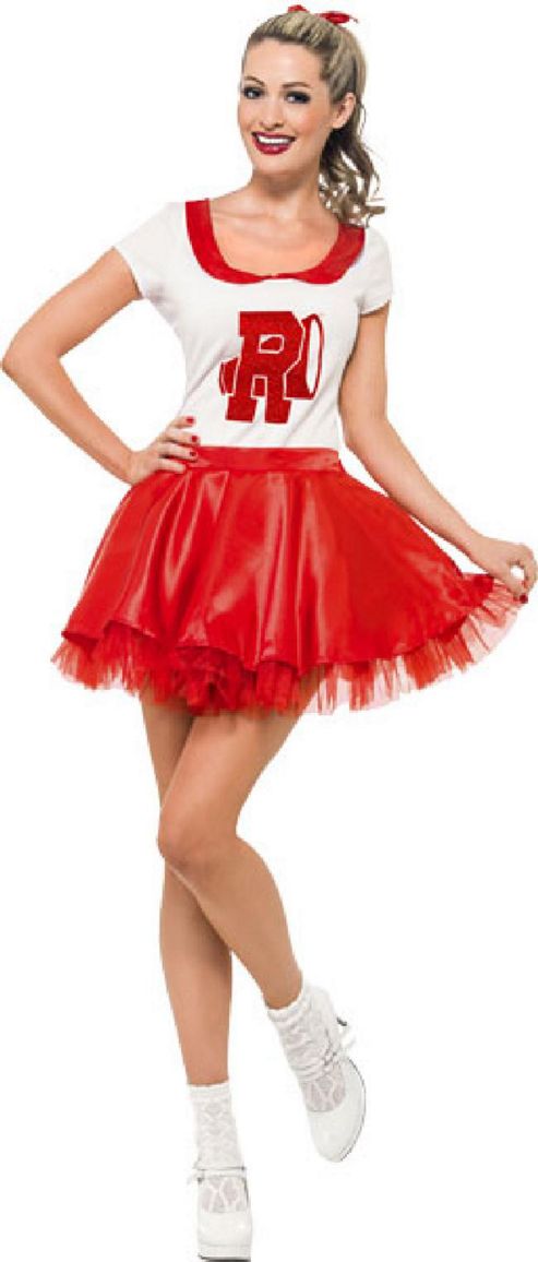 Image of Sandy Cheerleader - Adult Costume Size: 12-14