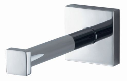Image of Haceka Mezzo Spare Toilet Roll Holder In Chrome