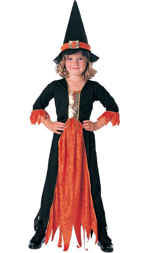 Image of Rubie's Fancy Dress Costume - Halloween Concepts Gothic Witch - Child Uk Large
