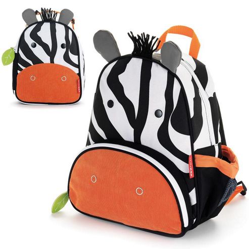 Image of Skip Hop Zoo Pack Kids Backpack & Lunch Bag - Zebra
