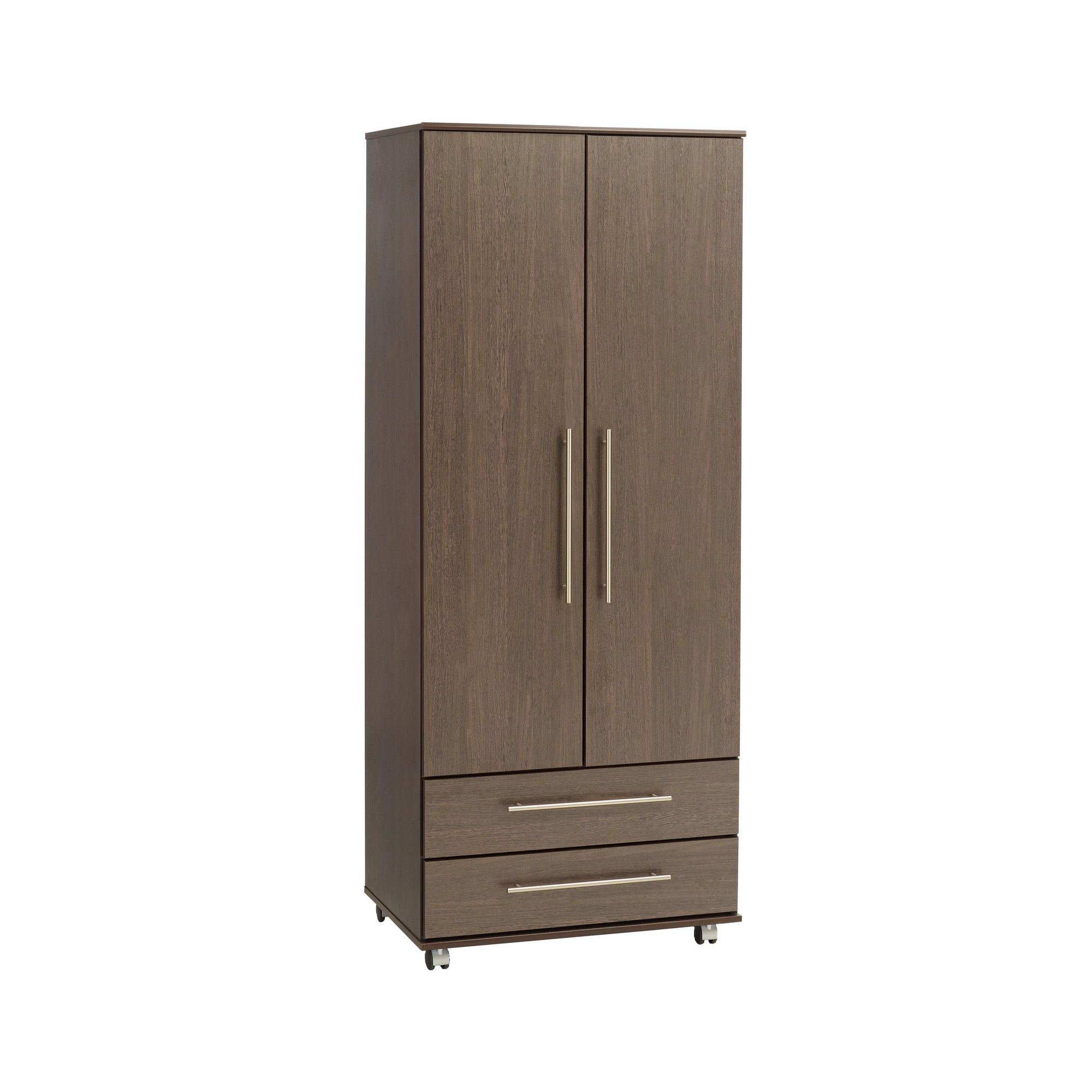 Ideal Furniture New York Combi Wardrobe - Beech at Tesco Direct