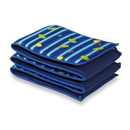 Image of Babydan All Round Cot Bumper 4 Sided Lego Bricks