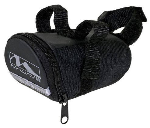 Image of M-wave Small Strap-on Wedge Bag In Black