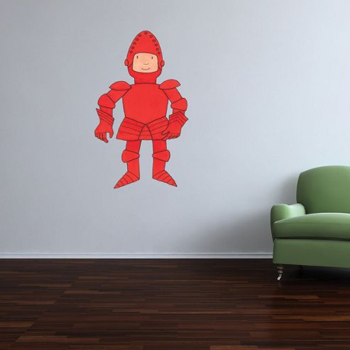Image of The Binary Box Mr Benn Knight Wall Sticker