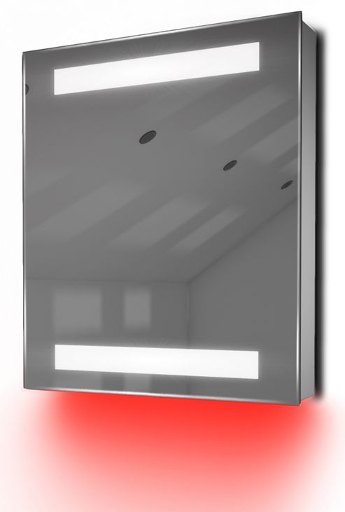 Image of Ambient Audio Bathroom Cabinet With Bluetooth, Shaver Socket & Sensor K127raud