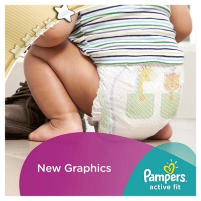image 1 of Pampers Active Fit Size 5+ Large Pack 45